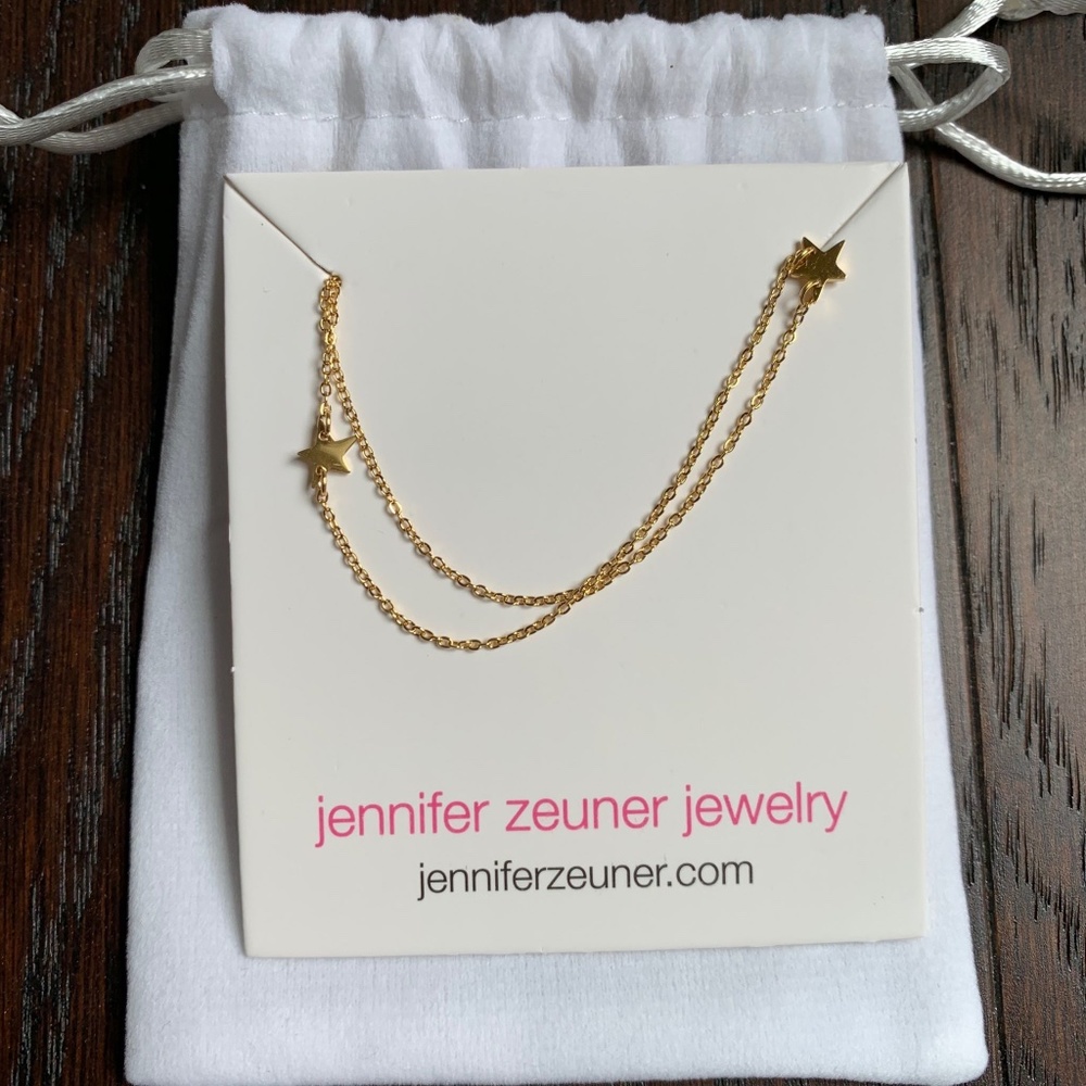 Jennifer Zeuner Star Double Necklace